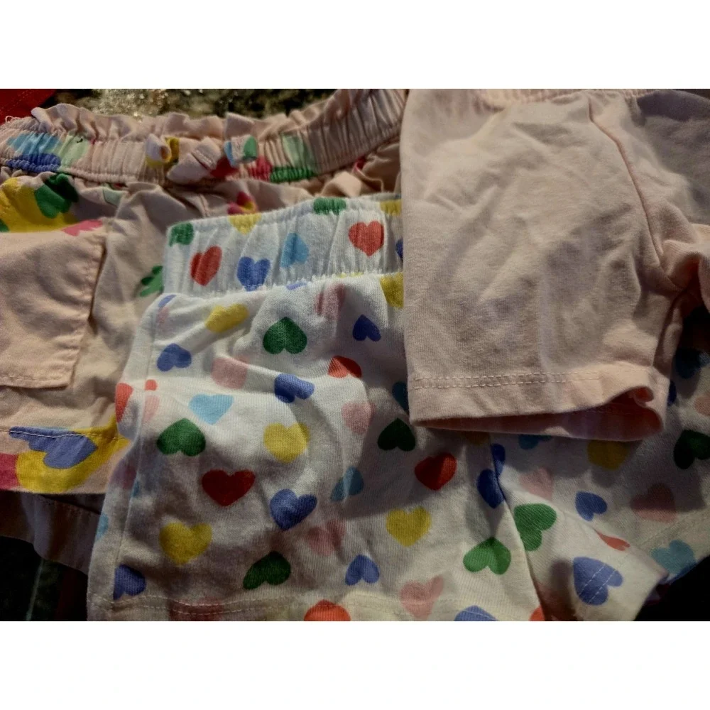 Lot of 11! Baby girl tanks. Shirt. Shorts shirt. Size 6-9 Months